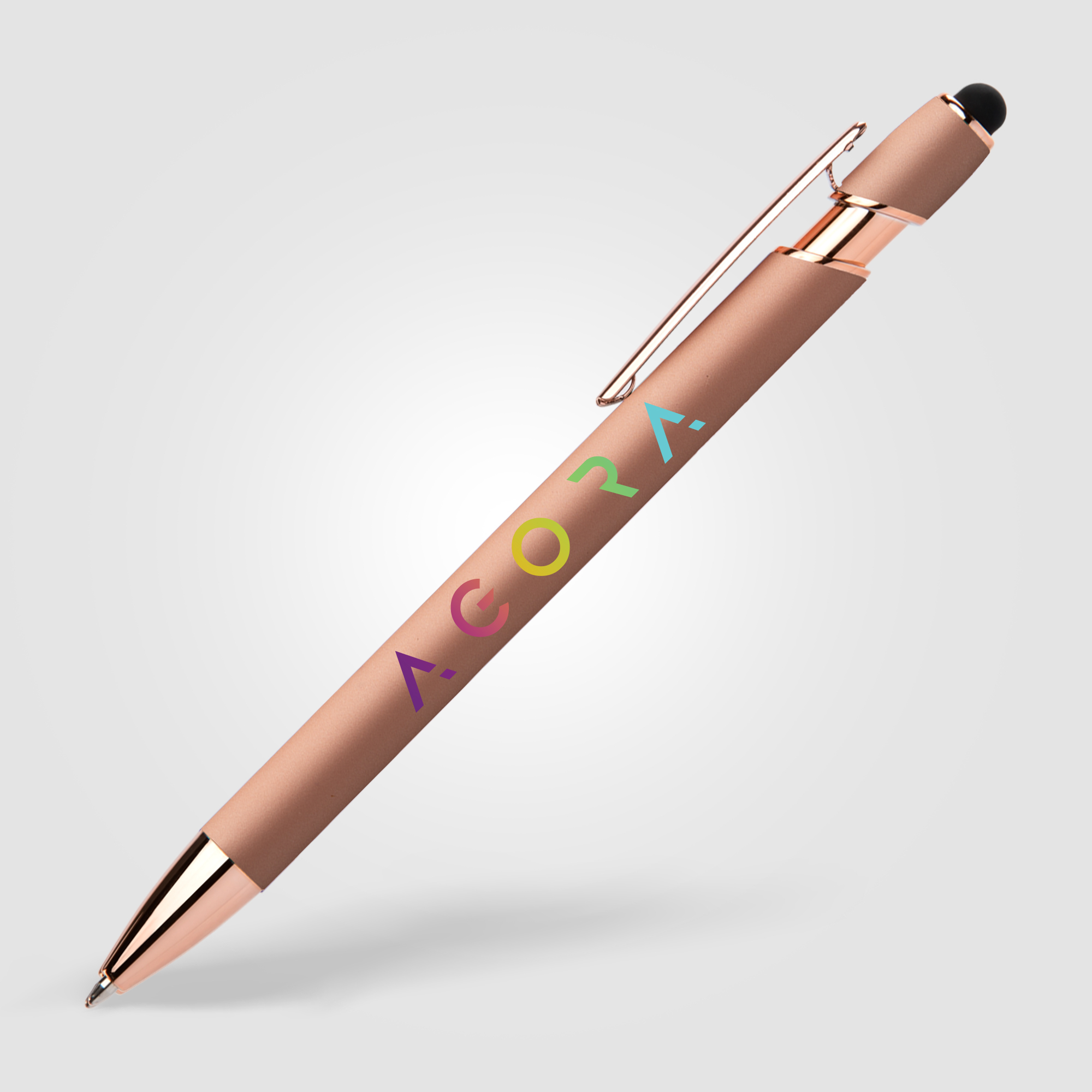 Stylo/stylet personnalisable - Prince Softy Rose Gold/Rose Gold